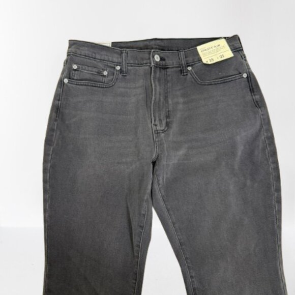 Abercrombie & Fitch NEW Men's Athletic Slim Gray Jeans 33x32 - Picture 3 of 8